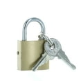 thumbnail image 3 of TALENO Mini Brass Padlocks Set of 6 With Key Lock All Purpose 1 1/4" Household Uses, 3 of 7