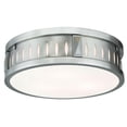 thumbnail image 1 of Livex Lighting Vista 3-Light Ceiling Mount in Brushed Nickel – Flush Style, 1 of 2