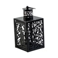 thumbnail image 3 of Candelabro decorativo de Halloween, farol de mesa, decoración de metal, 9 x 9 x 19,5 cm, para caminos, entradas de vehículos, versátil Estilo B, 3 of 9