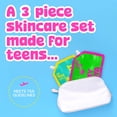 thumbnail image 2 of BeYoutiful 3-Step Teen Skincare Kit, Face Wash, Scrub & Moisturizer, Vegan Skin Care Gift Set for Tweens & Kids, 2 of 5