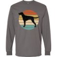 thumbnail image 3 of Inktastic Vizsla Dog Retro Sunset Long Sleeve T-Shirt, 3 of 5