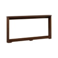 thumbnail image 2 of Narrow Console Table for Entryway, 70.1" Sofa Table Behind Couch, Corrugated Texture Storage Table, Slim Hallway Desk for Small Spaces, Walnut, 2 of 8