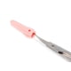 thumbnail image 4 of Dinheiro Tijeras Artesanales Curvas de 4" Kit de Cejas Unisex de Acero Inoxidable Tijeras para Cejas, Pinzas Inclinadas y Cepillo para Cejas para Extensiones de Pestañas, Tijeras Cimitarra, 4 of 5