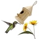 thumbnail image 5 of Xihbxyly Casita para Pájaros de Madera, Acogedora Caseta para Pájaros, con Ojal de Metal para Colgar, Ideal para Decoración de Jardín o Hogar, Accesorio Único para Exteriores, 15 X 7 Cm, Madera Resis, 5 of 6