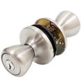 thumbnail image 4 of Pre-Keyed Entry Work Lock, Entry Latch, SC Keyway, Satin Stainless Steel by Stone Harbor Hardware, 4 of 4