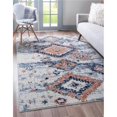 thumbnail image 1 of Unique Loom 3148391 5 x 8 ft. Mediterranean Morocco Rectangular Rug, Ivory, 1 of 1