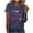 A131 Navy, variant on Mifsaly 4Th of July Cotton T-Shirts Women Red White and Blue Bows Graphic Patriotic Tees Crewneck Short Sleeve Independence Day Summer Top S