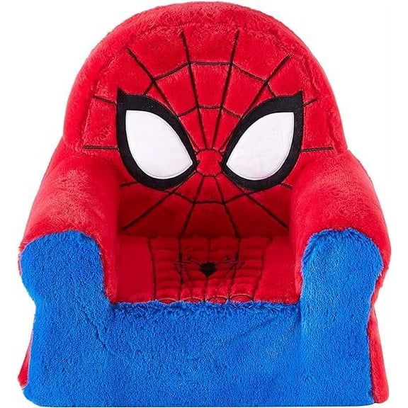 Spiderman, Figural Foam Chair, 13 x 17 x20