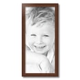 thumbnail image 2 of ArtToFrames 11x24 inch Walnut Picture Frame, Brown Wood Poster Frame (4096), 2 of 8