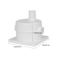 thumbnail image 4 of 13x13x10cm Leakproof Swimming Pool Junction Box, Underwater Distribution Box, Durable Fountain / Pedestrian Street Pool Parks For Most Swimming Pools, 4 of 8