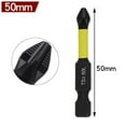 thumbnail image 1 of BTOER 1pc Non-Slip Cross Screwdriver Bit Magnetic Batch Head Im-pact Strong Cross PH2 High Hardness Screw Driver Bits Power Tools, 1 of 9