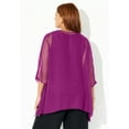 thumbnail image 2 of Catherines Women's Plus Size Petite Ritzy Cardigan & Tank Set, 2 of 5