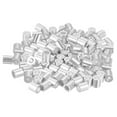 thumbnail image 1 of Unique Bargains 120 Pack Aluminum Crimping Loop Sleeve for 5/32' Diameter Wire Rope, Round Aluminum Wire Rope Sleeve, 1 of 6