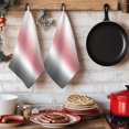 thumbnail image 6 of Ombre Grey Pink Kitchen Towels Set of 3, Modern Abstract Art Gradient Absorbent Dish Towels for Kitchen, Microfiber Hand Towel, Quick Drying Tea Towel for Cleaning Decorative Dishcloths, 6 of 7