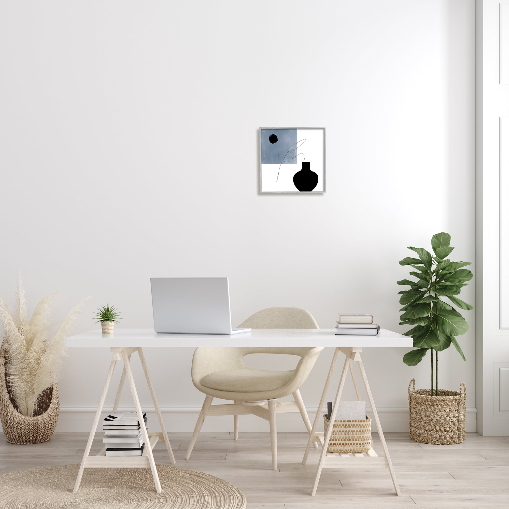 Stupell Industries Breath of Fresh Air Modern Shape Abstraction, 12 x 12, Design by Atelier Posters