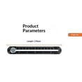 thumbnail image 5 of Multi Angle Measuring Ruler,12-Sided Angle Measurement,Tile Holes Measure Ruler Holes Positioning Apertures,Upgrade Multi Angle Ruler/Metal/Black, 5 of 5