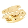 1-3/4 in. Bright Brass-Plated Stamped Steel Double Hung Sash Lock with Draw Tight Cam-Action Latch Design
