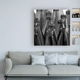 thumbnail image 3 of Trademark Fine Art 'Black & White Ring Toss' Canvas Art by Roderick Stevens, 3 of 3