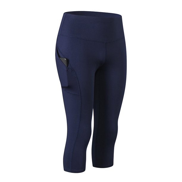 Pantalones de yoga para mujer con bolsillos Leggings deportivos de cintura alta Medias Stretch Fitne Abanopi Leggings deportivos