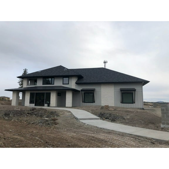 001-4214: Garage apartment Contemporary 2 Bed, 3 Bath Luxury Home Plan, 3101 Sq Ft: Full Blueprints with License to Build by Home Plan Marketplace - Lesuto