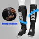 thumbnail image 2 of Protectores de piernas y pies para MMA, boxeo, karate, taekwondo: duraderos y transpirables (negro, talla L), 2 of 8