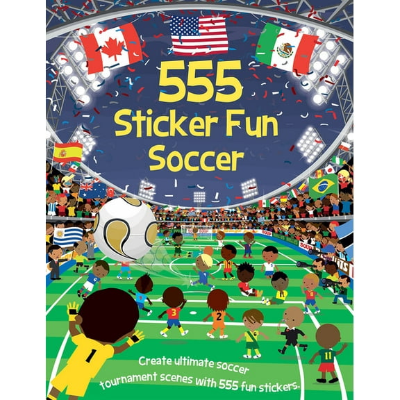 555 Sticker Fun 555 Sticker Fun - Soccer, (Paperback)