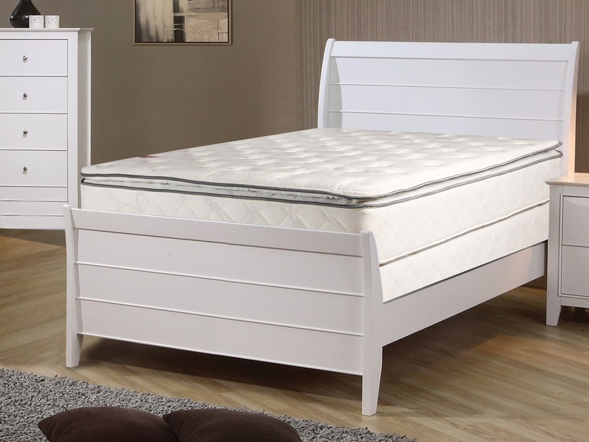 plush pillowtop twin mattress