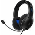 thumbnail image 1 of PDP LVL50 Casque Filaire avec Microphone à Réduction de Bruit : Noir - PS5/PS4, 1 of 2