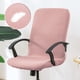 thumbnail image 2 of Funda Giratoria para Silla de Ordenador Spandex, Funda de Asiento Extraíble, Funda para Sillón, para Silla Elásticas Antipolvo para Perros , Rosa BLESIY Cubierta de asiento, 2 of 8