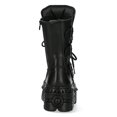 thumbnail image 6 of New Rock WALL373-S6 Unisex Black Leather Gothic Boots, 6 of 8
