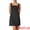 Black, variant on Women's Mini Dress with Jacquard Embroidery for Special Occasions M Black
