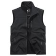 thumbnail image 6 of Awwp Men's Vests Casual Multi-Pocket Outdoor Vest Men's Casual Outdoor Lightweight Vest Quick Dry Fishing Hunting Photo Sleeveless Vest with Pockets Black Size: 2Xl, 6 of 6