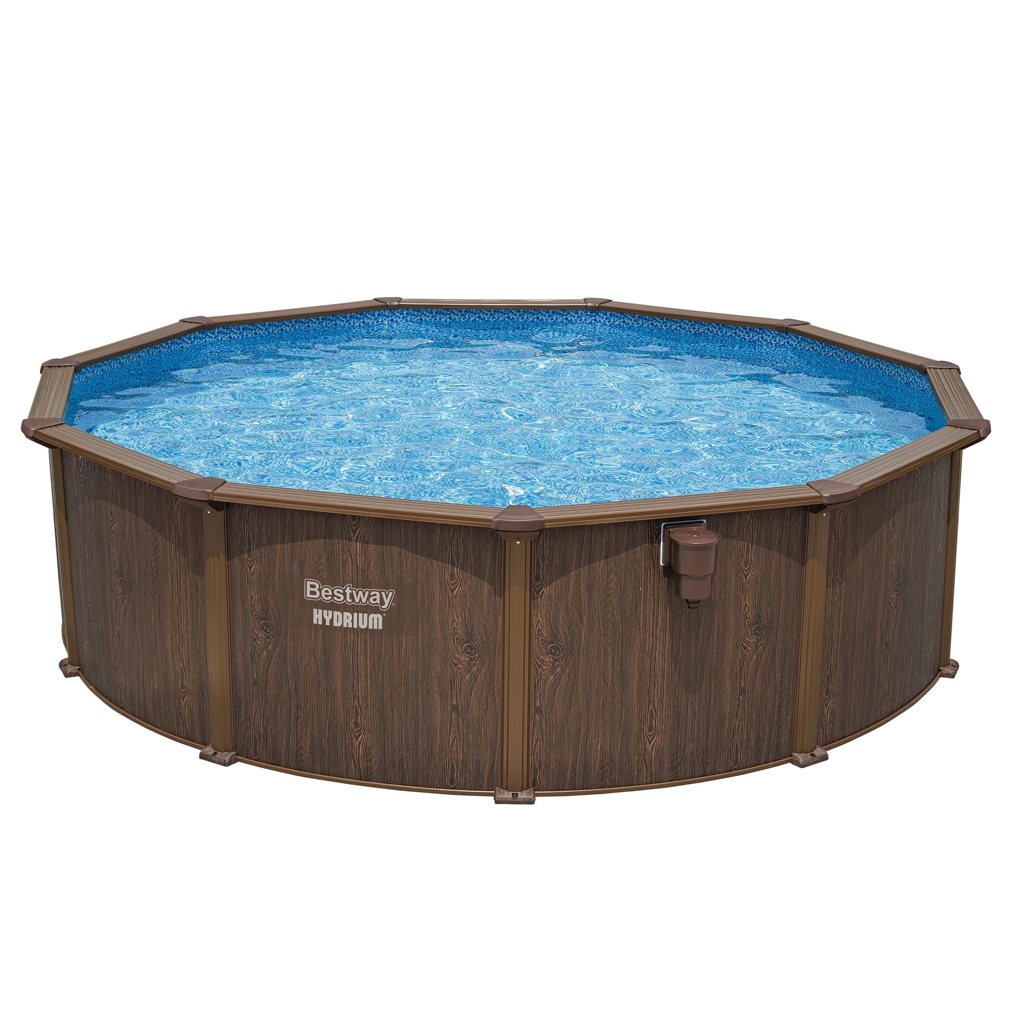 Bestway Hydrium Steel Wall Round Above Ground Pool - 16 x 52 in