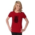 thumbnail image 3 of Ancient Egyptian Scarab Beetle Womens Slim Fit Graphic Tee Brisco Brands X, 3 of 4