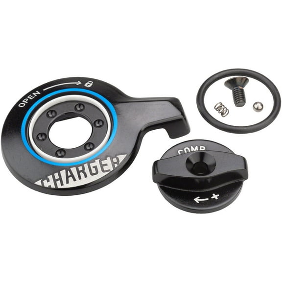 RockShox Charger RLC Compression Damper Adjuster Knob & External Hardware Crown-Adjust, SID RLC (A1), SID Ultimate (B4)