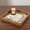 Style B, variant on Atopoler Rattan Serving Keys Tray,Shell Inlay Woven Coffee Table Centerpiece Decor for Tabletop Bathroom Kitchen Counter,Style C