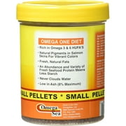 Omega One Goldfish Pellets, Small, 4.2 oz