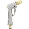 thumbnail image 1 of Full Metal High Pressure Multifunction Car Washing Washer High-Pressure Sprayer Watering Tool for Garden Car Vehicle (Plating Silver), 1 of 8
