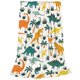 thumbnail image 2 of Fotbe Dinosaurs and Tropical Leaves Manta de Franela Acolchonada con Estampado, Súper Suave y Esponjosa, Extra Grande para Sofá, Cama, Uso Todo el Año-40"x30", 2 of 7