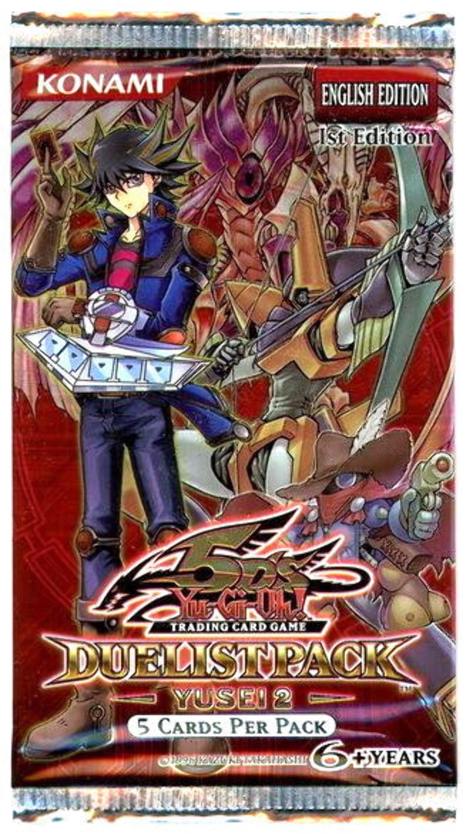 YuGiOh Duelist Pack Yusei 2 Booster Box