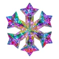 thumbnail image 1 of Lámpara Copo Nieve Navidad Adorno Navideño Decoracion 25cm, 1 of 6