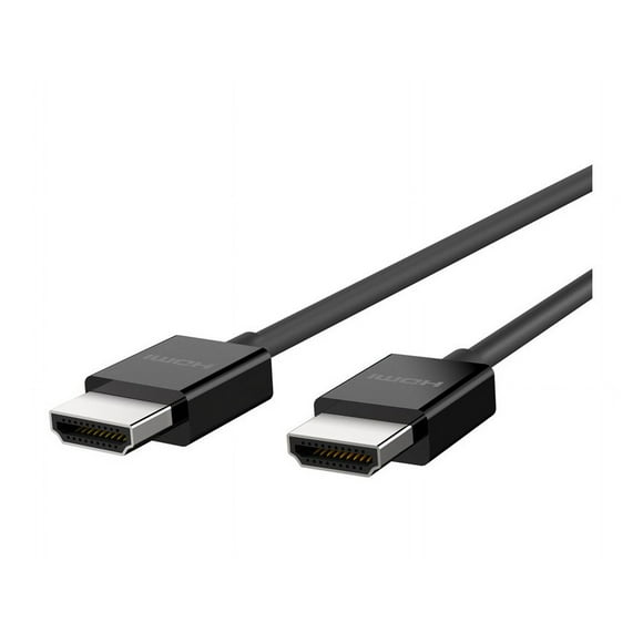 Belkin BOOST CHARGE - Ultra High Speed - HDMI cable - HDMI male to HDMI male - 6.6 ft - black - 8K support - for P/N: AVC006BTSGY, F4U098BT, F4U110BT, INC003TTBK, INC004BTSGY