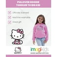 thumbnail image 3 of Hello Kitty Big Girls Fleece Pullover Hoodie Pink 10-12, 3 of 5