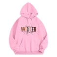 thumbnail image 4 of Women's Autumn And Winter Trend Hoodie Letter Print Hoodie Sports Long Sleeved Hoodie Top Women Oversized Hoodie Women Zip Hoodie Sleeve Hoodie Zipper Hoodies Women Long L Woman's Hoodie plus Size, 4 of 4