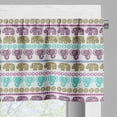 thumbnail image 3 of Ambesonne Animal Valance Pack of 2, Tribal, 42"X18", Pearl Multicolor, 3 of 5