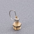thumbnail image 5 of GOOHOCHY 2pcs Spray Sprinklers Nozzle Misting Systems Atomizing Sprinkle Lawn Sprinkler Refracting Copper Micronozzle (Golden), 5 of 8