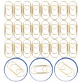 thumbnail image 4 of Shisuyan 100Pcs Knitting Clip Ornaments File Document Clips Office Document Clips Book Reading Clips, 4 of 8