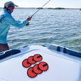 thumbnail image 4 of Yimiti 6 Pcs Gants de Pêche Leurre Couvre-Hameçons de Pêche--Rouge, 4 of 9