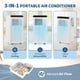 thumbnail image 5 of AC Portátil Heavy Duty – 8000 BTU 3 en 1 – Enfría 32 m² – Silencioso con Control Remoto – Blanco (1 Unidad), 5 of 7