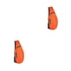 thumbnail image 1 of Jumpingount plegable de gran capacidad para todo tipo de equipo, correa ajustable, malla de aplicación amplia, senderismo, ciclismo, sin relleno, Naranja 2Conjunto, 1 of 6